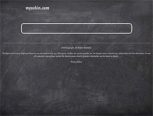 Tablet Screenshot of myoshin.com